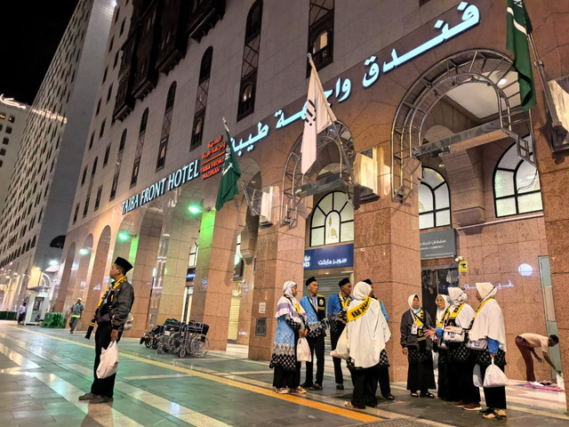 Hotel jemaah haji RI dekat dengan Masjid Nabawi. Foto: Dok. MCH 2026