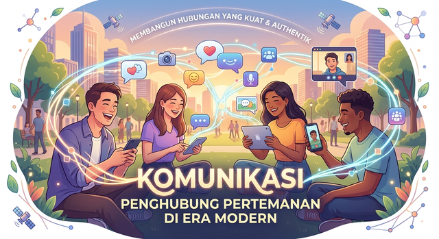 Ilustrasi komunikasi. Foto: Generated by AI