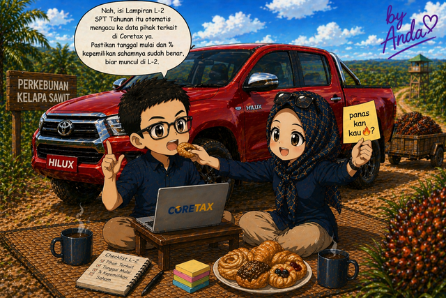 Pengurus tidak muncul di lampiran L-2 Coretax. (Gambar: Anda)