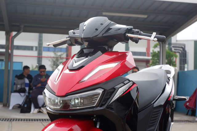 Motor listrik VinFast Viper. Foto: Sena Pratama/kumparan