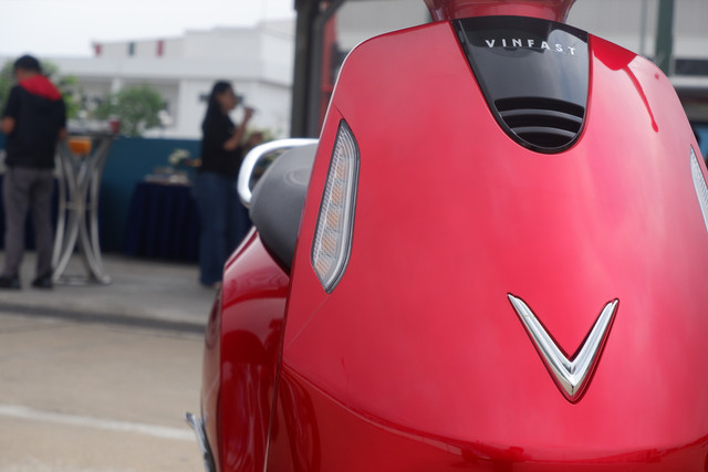 Motor listrik VinFast Neo. Foto: Sena Pratama/kumparan