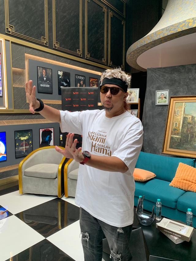 Jumpa pers film Keluarga Suami Adalah Hama di Cilandak, Jakarta Selatan, Jumat (24/4/2026). Foto: Vincentius Mario/kumparan