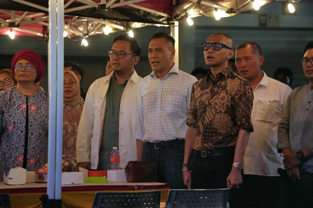 Jaringan Komunikasi Sosial Jakarta menggelar acara silaturahmi dan halalbihalal bertajuk Merajut Silaturahmi, Memperkuat Persaudaraan di Teras Lenteng Agung (Teras LA), Kelurahan Lenteng Agung, Kecamatan Jagakarsa, Jakarta Selatan, Jumat (24/4/2026). Foto: Dok. Istimewa