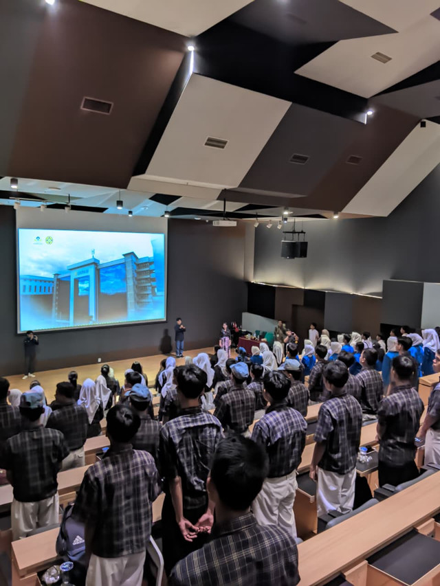 Dokumentasi: ketika kegiatan ORBIT di Universitas Pamulang.