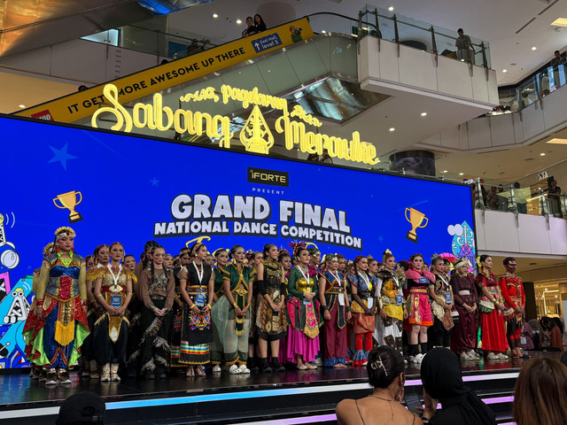 Grand Final National Dance Competition Inspirasi Diri 2026 yang diselenggarakan di Main Atrium, Grand Indonesia East Mall, Jakarta, Sabtu (25/4/2026). Foto: Salsha Okta Fairuz/kumparan