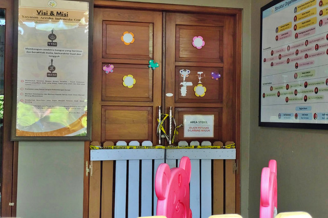 Suasana Daycare Little Aresha di Kemantren Umbulharjo, Kota Yogyakarta, Minggu (26/4/2026). Foto: Panji/kumparan