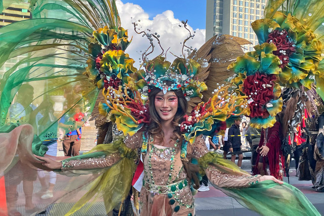 Parade Inspirasi Diri di Thamrin, Jakarta Pusat, Minggu (26/4/2026). Foto: Vincentius Mario/kumparan