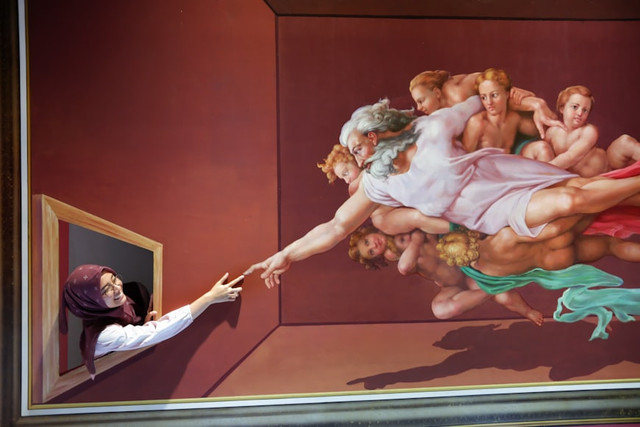 Ilustrasi Karya Seni Rupa adalah. Unsplash.com/nizar kauzar