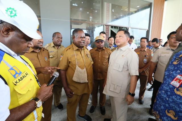 Mendagri, Muhammad Tito Karnavian, melakukan kunjungan kerja ke Provinsi Papua Barat Daya, Senin (27/4/2026). Foto: Dok. Kemendagri