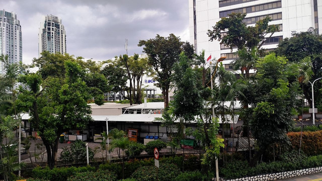 suasana perkantoran di jakarta, sumber : aldridge christian seubelan photos