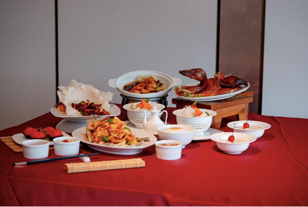 Set menu cita rasa masakan Chinese klasik oleh Crystal Sapphire Restaurant di Grand Mercure Solo Baru. Foto: Dok.Istimewa