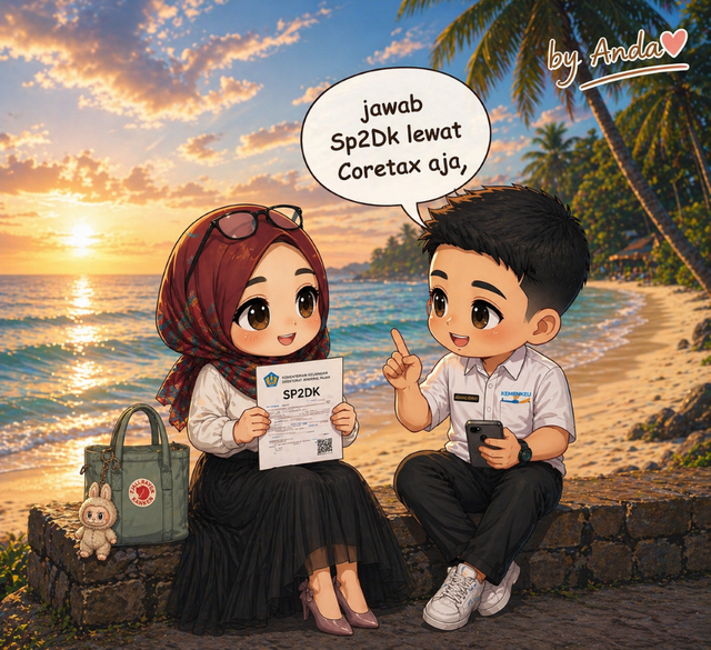 Kaget karena tiba-tiba menerima SP2DK. (Gambar: Anda)