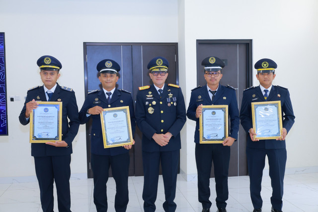 Prestasi Membanggakan, Pegawai Lapas Mojokerto Raih Penghargaan Petugas Berprestasi Pada Hbp Ke-62 (Foto:HumasLapasMoker)