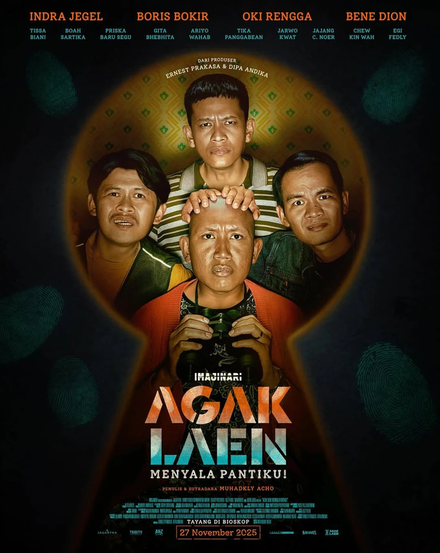Poster Film Agak Laen: Menyala Pantiku. Foto: Istimewa