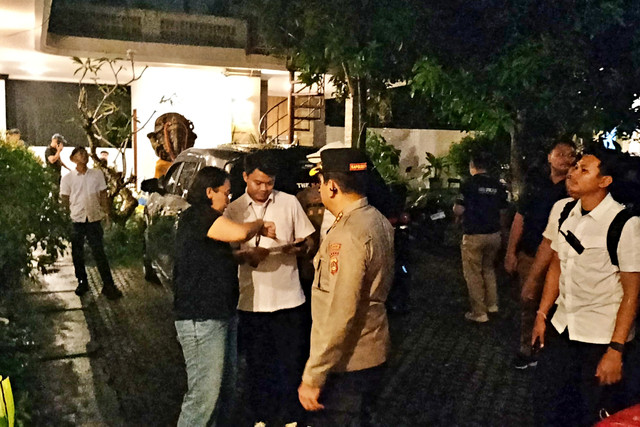 Penggerebekan markas operator scam di Bali, Senin (27/4/2026).  Foto: Dok. Polda Bali