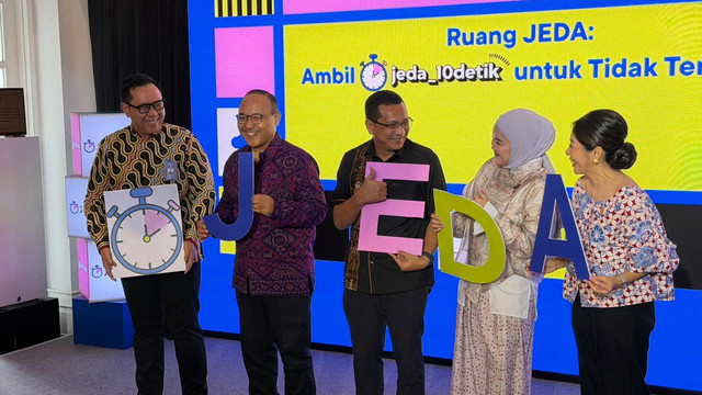 Blibli meluncurkan inisiatif “Jeda 10 Detik”, ajak netizen berhenti sejenak sebelum bereaksi terhadap konten di media sosial. Foto: Habib Allbi Ferdian/kumparan