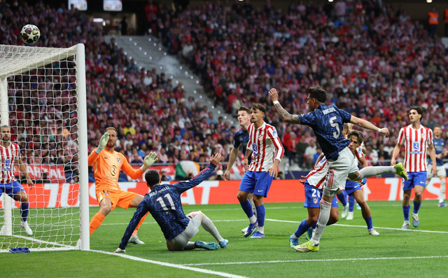 Pertandingan Liga Champions antara Atletico Madrid vs Arsenal, Kamis (30/4) dini hari WIB. Foto: Violeta Santos Moura/REUTERS