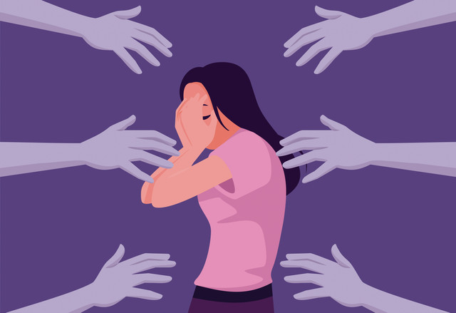 Ilustrasi kekerasan. Foto: Nicoleta Ionescu/Shutterstock