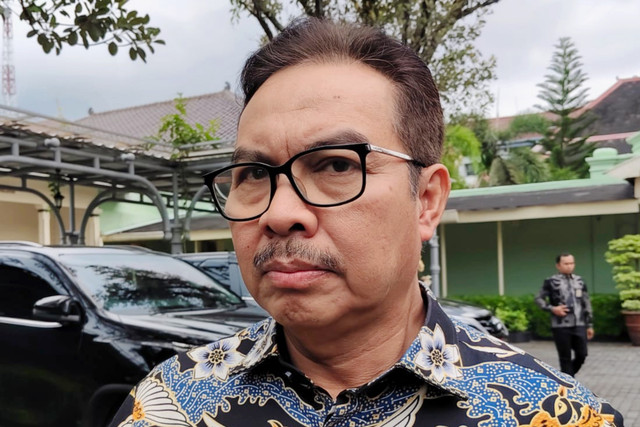 Wali Kota Yogyakarta, Hasto Wardoyo di Kepatihan Pemda DIY, Kamis (30/4/2026). Foto: Panji/kumparan