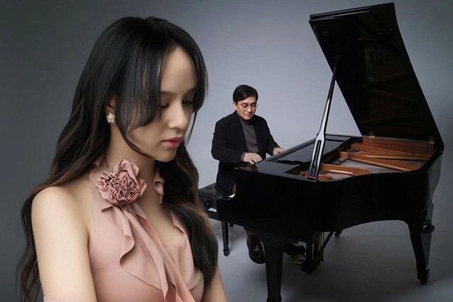 Yovie Widianto gandeng Dinda Ghania dalam single Relung Hati. Foto: Dok. Istimewa