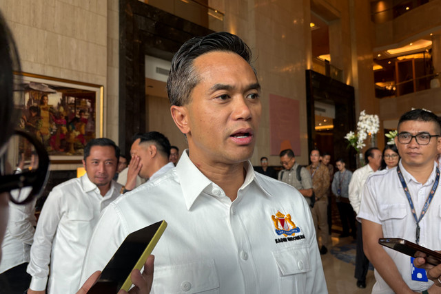 Ketua Umum Kamar Dagang dan Industri (Kadin) Indonesia Anindya Bakrie di Jakarta Selatan, Kamis (30/4/2026). Foto: Widya Islamiati/kumparan