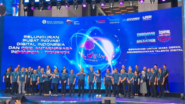 Peluncuran Pusat Inovasi Pusat Digital Indonesia dan QRIS Antarnegara Indonesia-Tiongkok di Jakarta pada Kamis (30/4). Foto: Dok. BNI