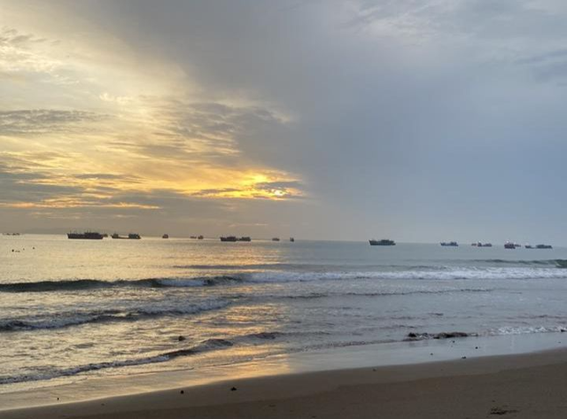 Sumber : Foto pribadi (2026). Pantai Batukaras di Pangandaran