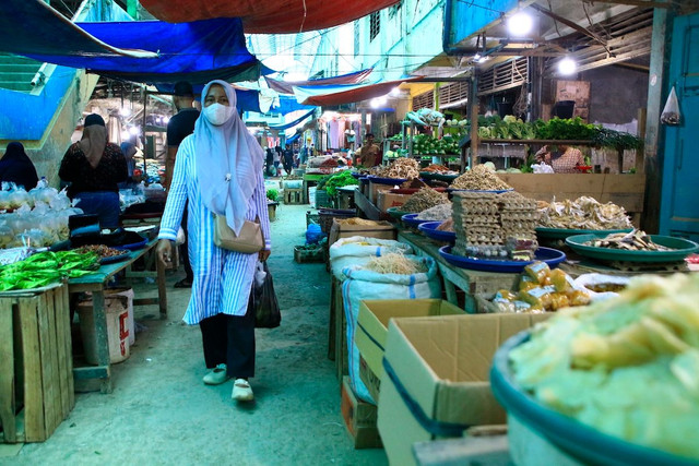 Suasana di Pasar Kuala Simpang, Aceh Tamiang, Rabu (29/4/2026). Foto: Satgas PRR