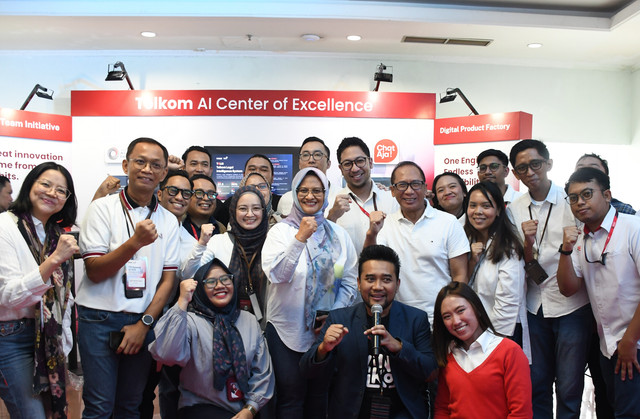 Salah satu sorotan utama dalam gelaran ITD Summit 2026 adalah Telkom AI Center of Excellence (AI CoE). Foto: dok. Telkom. 