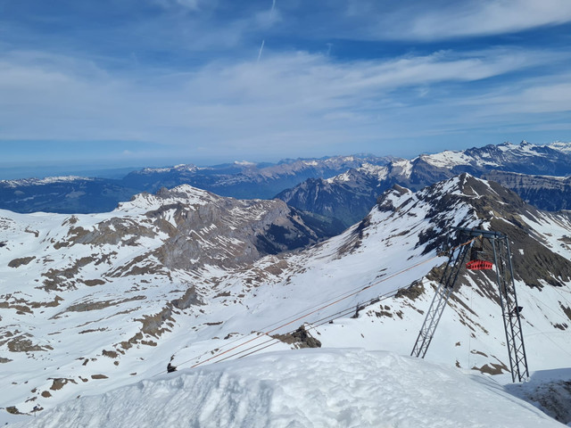 Gondola yang membawa wisatawan ke puncak Schilthorn. Sumber: Dok. Pribadi