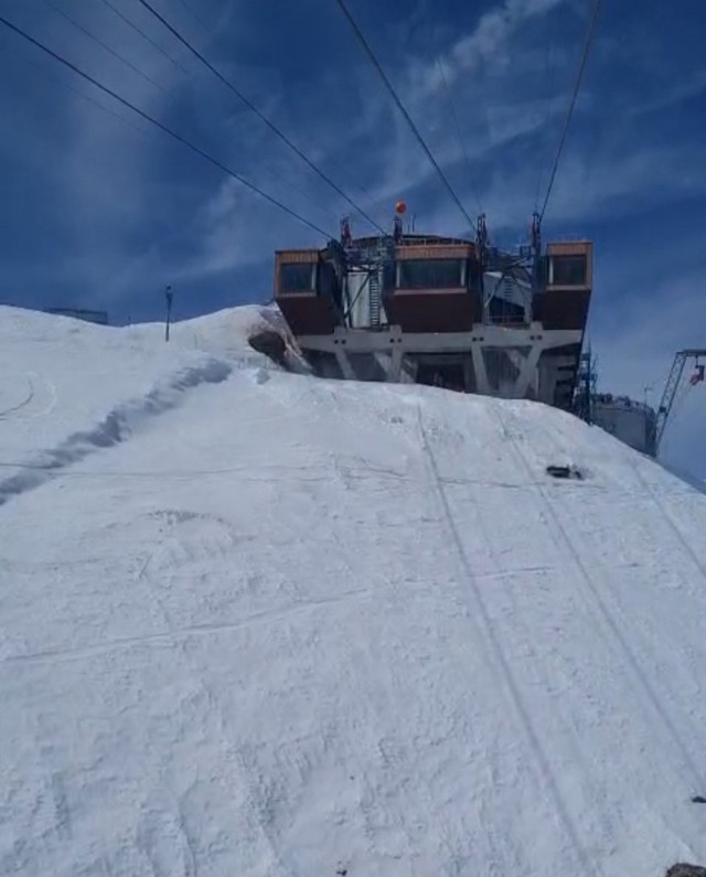 Gondola yang membawa wisatawan ke puncak Schilthorn. Sumber: Dok. Pribadi