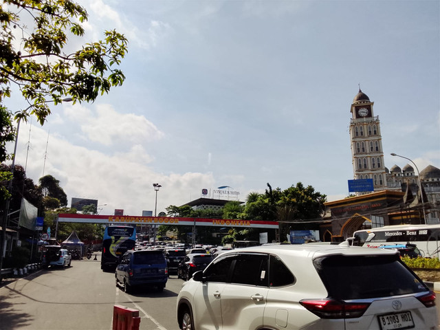 Kemacetan menuju Puncak, Bogor. Foto: Dok. Istimewa
