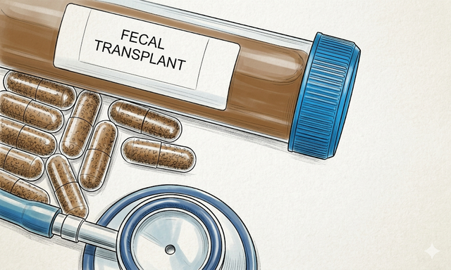 Ilustrasi Fecal Microbiota Transplant (FMT).Photo by Gemini AI