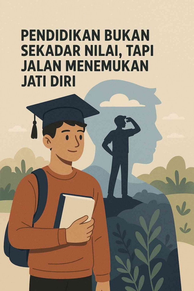 membangun manusia yang berintegritas, disiplin, bertanggung jawab, dan memiliki empati, bukan hanya mengejar angka tinggi.