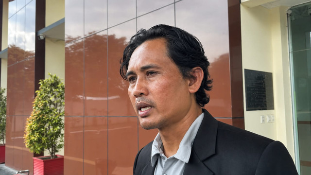 Kuasa hukum korban, Ali Yusron saat ditemui di Pengadilan Negeri (PN) Pati, Rabu (29/4/2026). Foto: kumparan