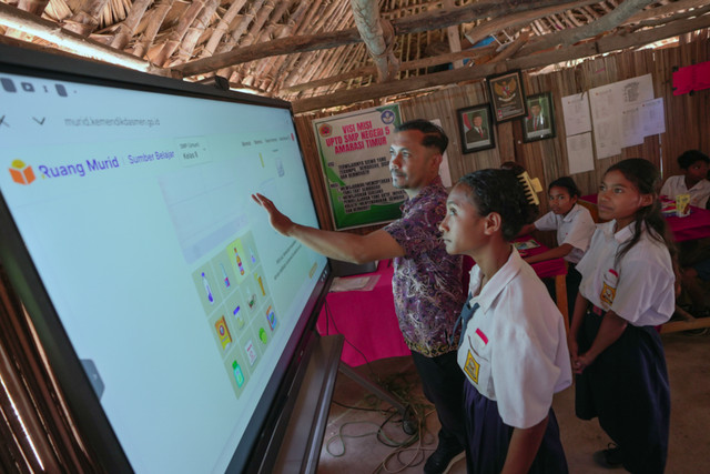 Ilustrasi pendidikan di wilayah 3T. Foto: Dok. Kemendikdasmen