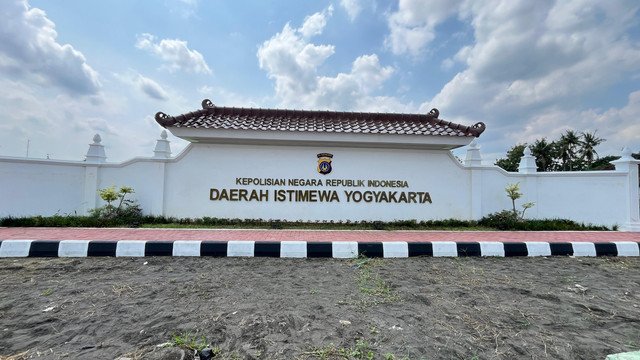 Mapolda DIY baru di Godean, Sleman, disiapkan menjadi pusat keamanan bebasis data dan AI. Foto: Pandangan Jogja/Gigih Imanadi Darma