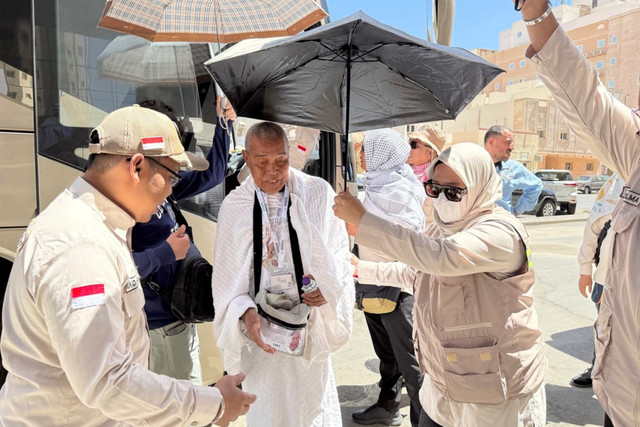 Ilustrasi cuaca panas di Makkah. Foto: Dok. MCH 2026