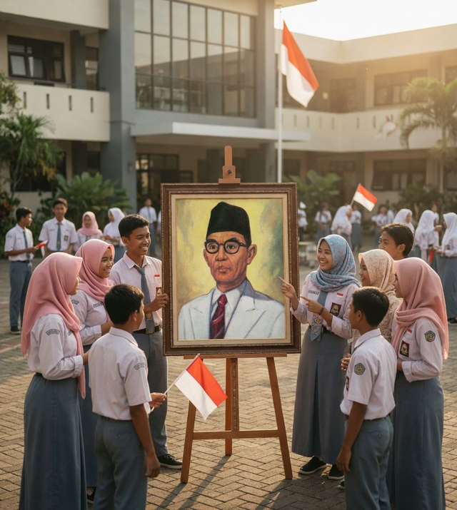 Partisipasi Semesta.(Sumber: https://assets.grok.com/users/f124198f-27ab-40b8-b3c8-13b2c308bf9b/generated/771a9980-0141-4da8-8643-9f2607ae1007/image.jpg)
