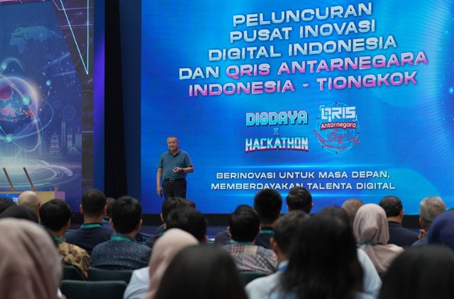 Gubernur BI Perry Warjiyo dalam Peluncuran PIDI (Pusat Inovasi Digital Indonesia) dan Peresmian QRIS Antarnegara Indonesia-Tiongkok, Sumber : Website Bank Indonesia - Publikasi Ruang Media