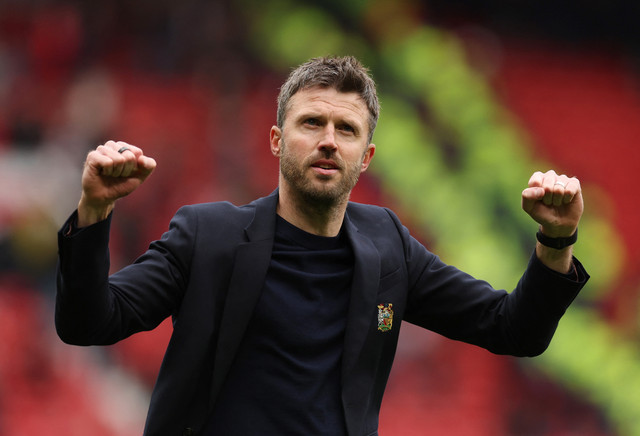 Pelatih Manchester United, Michael Carrick.