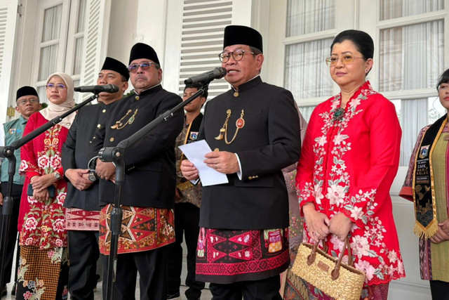 Gubernur DKI Jakarta Pramono Anung dan Wakil Gubernur DKI Jakarta Rano Karno di Balai Kota DKI Jakarta, Senin (4/5/2026). Foto: Nasywa Athifah/kumparan