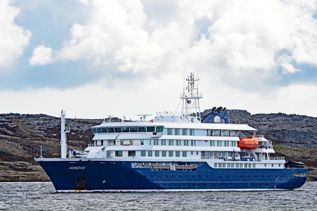 Kapal pesiar MV Hondius. Foto: Mystic Stock Photography/Shutterstock
