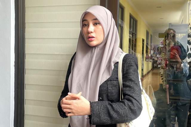Clara Shinta di Komnas Perempuan, Jakarta Pusat, Senin (4/5/2026). Foto: Salsha Okta Fairuz/kumparan