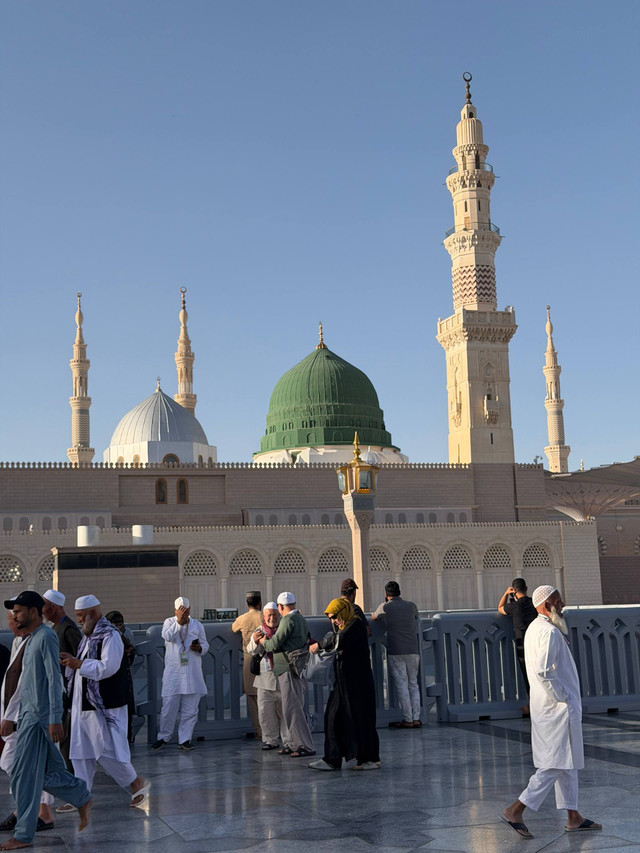 Suasana Masjid Nabawi, Arab Saudi, Senin (4/5/2026). Foto: MCH 2026