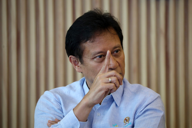Budi Gunadi Sadikin, Menteri Kesehatan Republik Indonesia saat ditemui di kantornya, Jakarta, Senin (4/5/2026).
Foto: Aditia Noviansyah/kumparan