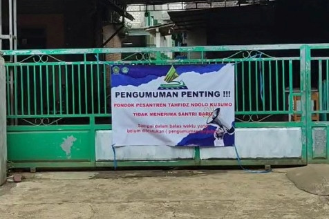 Kondisi Pondok Pesantren Ndolo Kusumo, Selasa (5/5/2026). Foto: kumparan