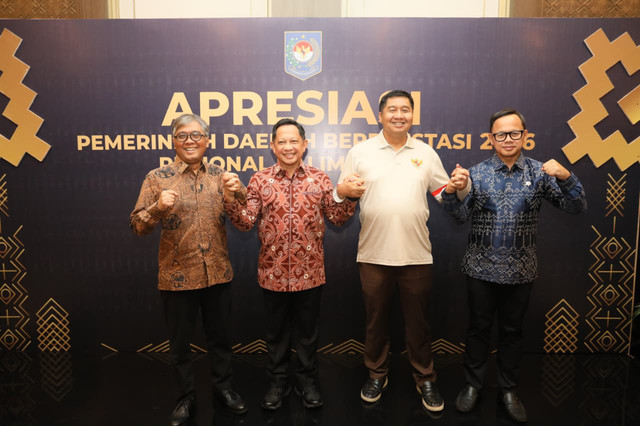 Mendagri Tito Karnavian tegaskan penghargaan daerah 2026 jadi bukti nyata kinerja positif kepala daerah, bukan sekadar seremoni belaka. Foto: Dok. Kemendagri
