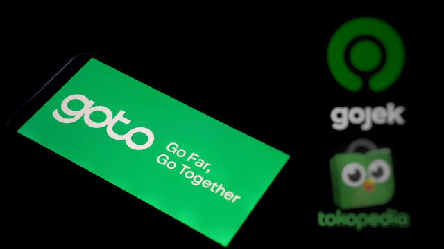 Ilustrasi Logo GoTo. Foto: Poetra.RH/Shutterstock