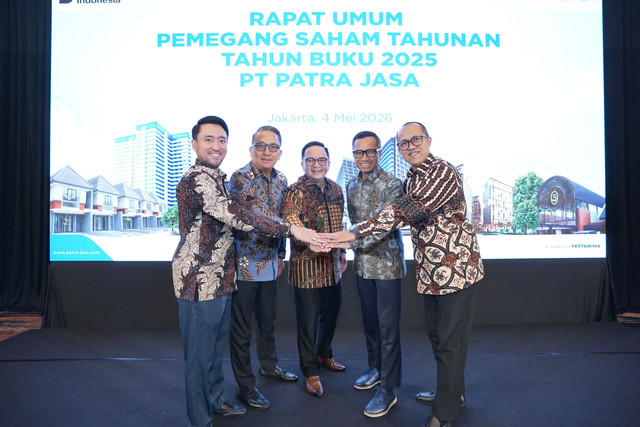 Patra Jasa gelar Rapat Umum Pemegang Saham (RUPS) Tahunan Tahun Buku 2025 di Patra Jasa Office Tower, Jakarta pada Senin (4/5). Foto: Dok. Pertamina